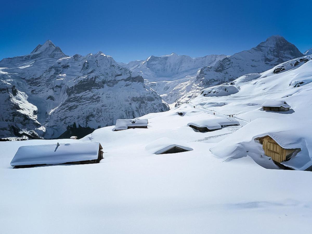 Apartment Chalet Abendrot Apartments-2 By Interhome Grindelwald Extérieur photo